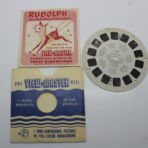 19 Vintage 1940s-50s Sawyers Single View-Master Reels Fairy Tales Hawaii Flowers - Picture 14 of 16